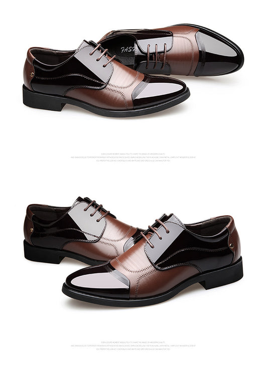 Zapatos de Cuero Británicos para Hombre - Elegancia Profesional y Casual - Image 14