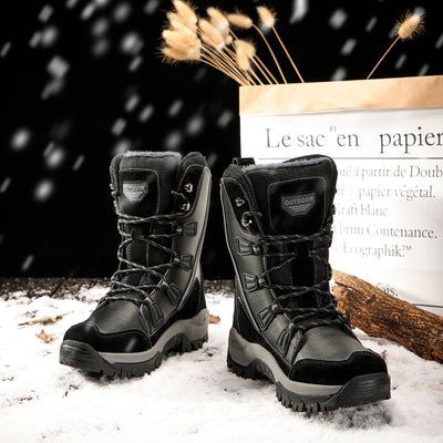 Botas de Nieve Cálidas con Forro de Algodón y Felpa - Image 17