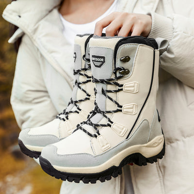 Botas de Nieve Cálidas con Forro de Algodón y Felpa - Image 18