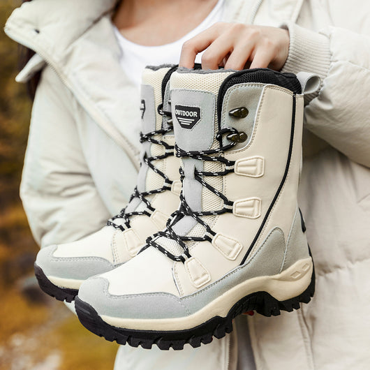 Botas de Nieve Cálidas con Forro de Algodón y Felpa - Image 18