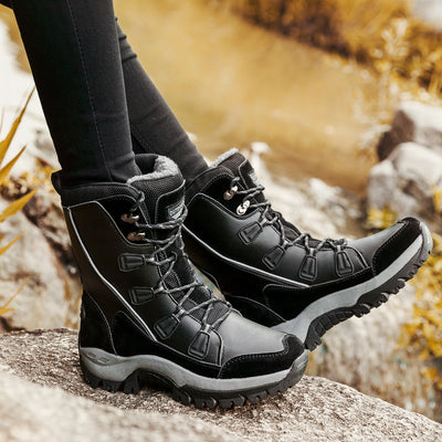 Botas de Nieve Cálidas con Forro de Algodón y Felpa - Image 19