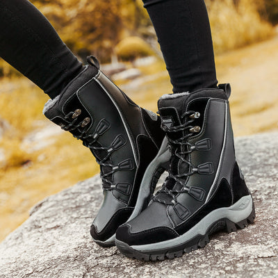 Botas de Nieve Cálidas con Forro de Algodón y Felpa - Image 22