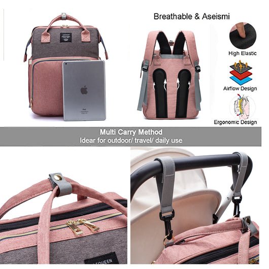 Mochila Maternal de Gran Capacidad - Bolso Organizador para Mamás en Movimiento - Image 8