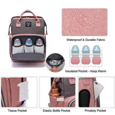 Mochila Maternal de Gran Capacidad - Bolso Organizador para Mamás en Movimiento - Image 9