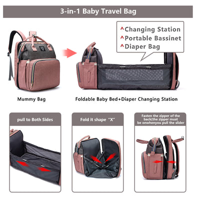 Mochila Maternal de Gran Capacidad - Bolso Organizador para Mamás en Movimiento - Image 13