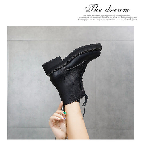 Botas Martin Plataforma para Mujer - Estilo Motociclista Robusto - Image 8