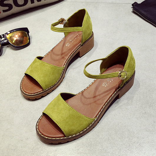 Sandalias con Hebilla de Un Botón - Image 3