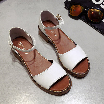 Sandalias con Hebilla de Un Botón - Image 4
