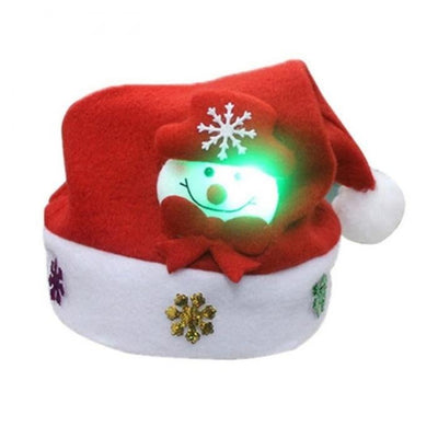 Gorro Navideño Luminoso con Apliques de Dibujos Animados - Image 22