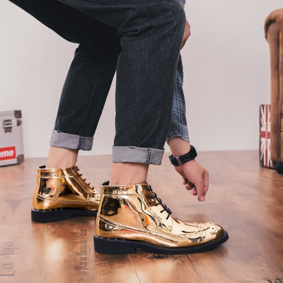 Botas de Cuero Brillante - Image 18
