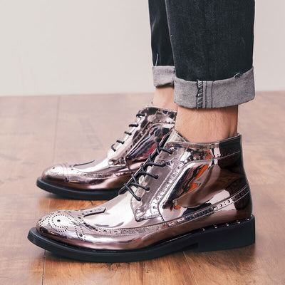Botas de Cuero Brillante - Image 21