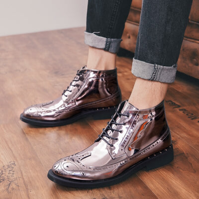 Botas de Cuero Brillante - Image 23