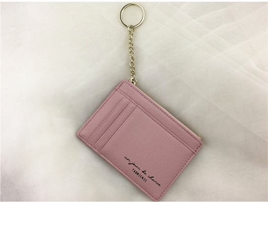 Cartera Minimalista Ultra Delgada con Cierre de Cremallera - Organizador de Documentos Retro - Image 17