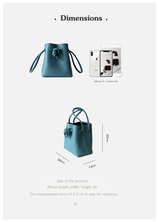 Bolso de Cuero Genuino para el Hombro - Image 7