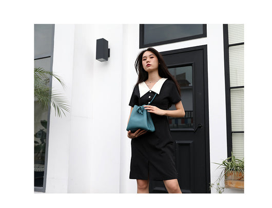 Bolso de Cuero Genuino para el Hombro - Image 18
