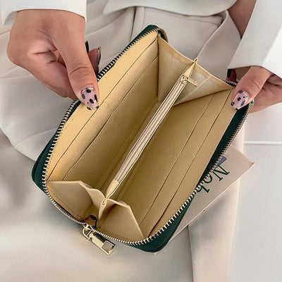 Billetera Canvas Plegable Doble para Estudiantes - Diseño Minimalista - Image 14