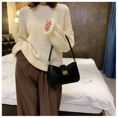 Bolso de Hombro Texturizado Francés - Diseño Versátil y Elegante - Image 10