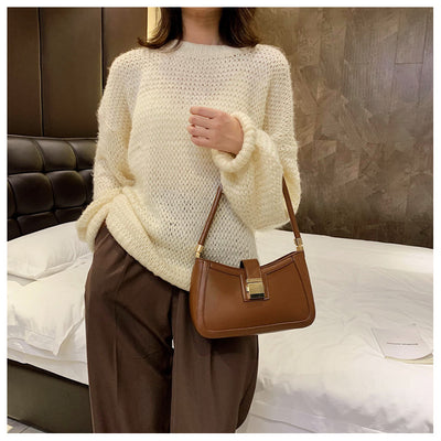 Bolso de Hombro Texturizado Francés - Diseño Versátil y Elegante - Image 16