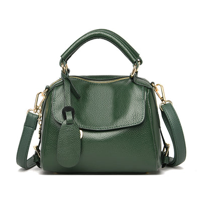 Bolsa Mensajera de Cuero Genuino - Bandolera Compacta Premium - Image 14