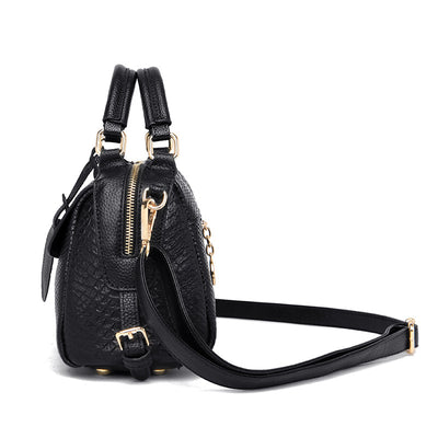 Bolsa Mensajera de Cuero Genuino - Bandolera Compacta Premium - Image 23