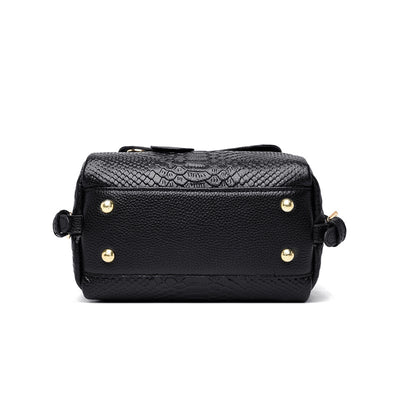 Bolsa Mensajera de Cuero Genuino - Bandolera Compacta Premium - Image 25