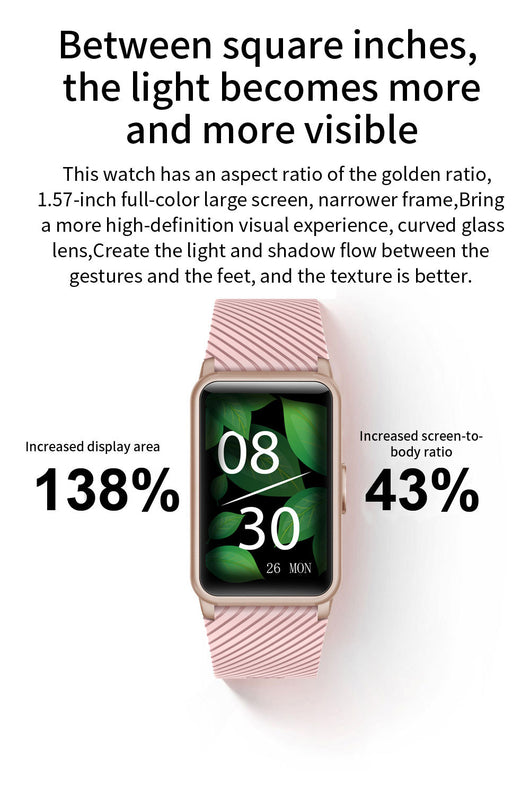 Pulsera Inteligente H96 con Llamadas Bluetooth y Monitoreo de Salud - Image 9