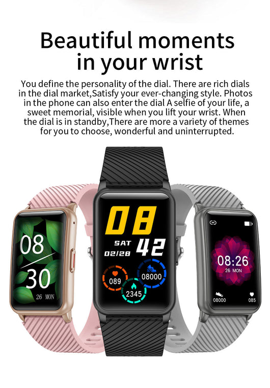 Pulsera Inteligente H96 con Llamadas Bluetooth y Monitoreo de Salud - Image 14