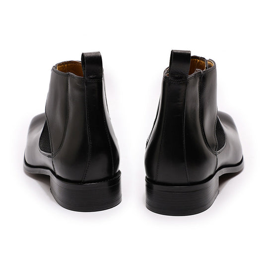 Botas Martin Altas de Cuero Transpirable Estilo Británico para Hombre - Image 11