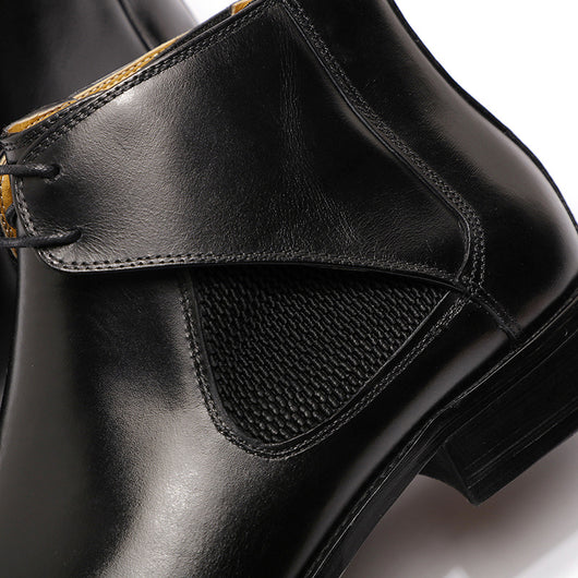 Botas Martin Altas de Cuero Transpirable Estilo Británico para Hombre - Image 13
