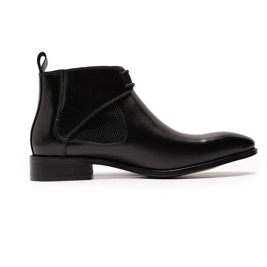 Botas Martin Altas de Cuero Transpirable Estilo Británico para Hombre - Image 16