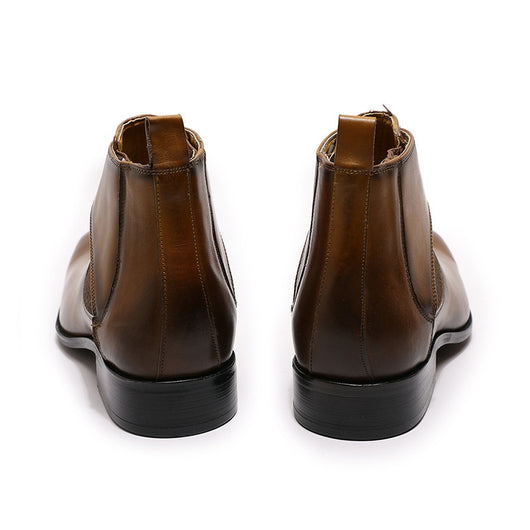 Botas Martin Altas de Cuero Transpirable Estilo Británico para Hombre - Image 21