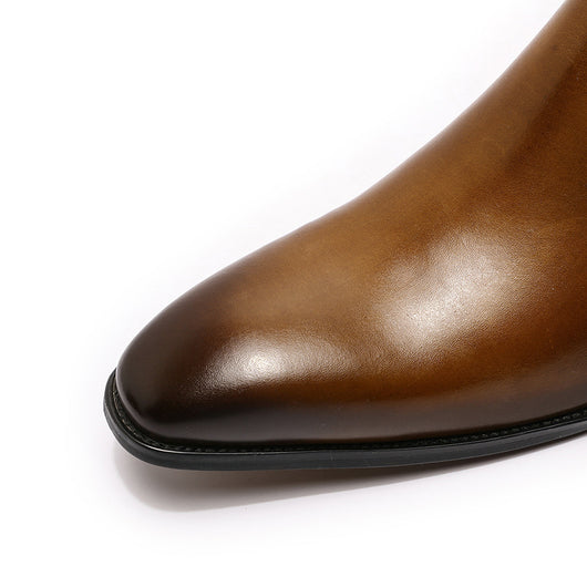 Botas Martin Altas de Cuero Transpirable Estilo Británico para Hombre - Image 22