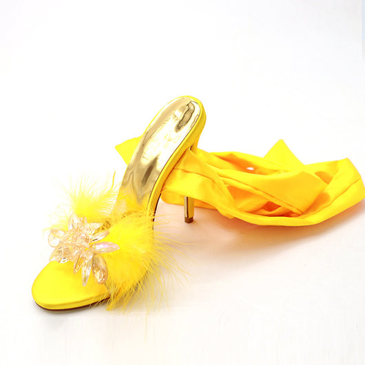 Sandalias Stiletto con Tiras Cruzadas - Tacón Alto Elegante - Image 11