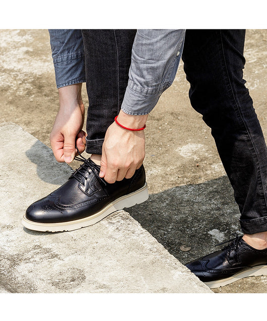 Zapatos Casuales Retro Británicos para Hombre - Talla Grande - Image 11