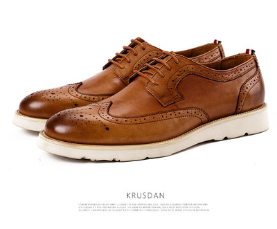 Zapatos Casuales Retro Británicos para Hombre - Talla Grande - Image 13