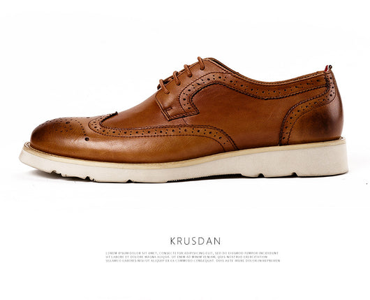 Zapatos Casuales Retro Británicos para Hombre - Talla Grande - Image 14