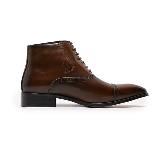 Botas Martin de Cuero con Cordones para Hombre - Talla Grande - Image 9