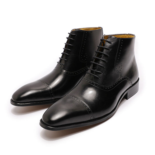 Botas Martin de Cuero con Cordones para Hombre - Talla Grande - Image 12