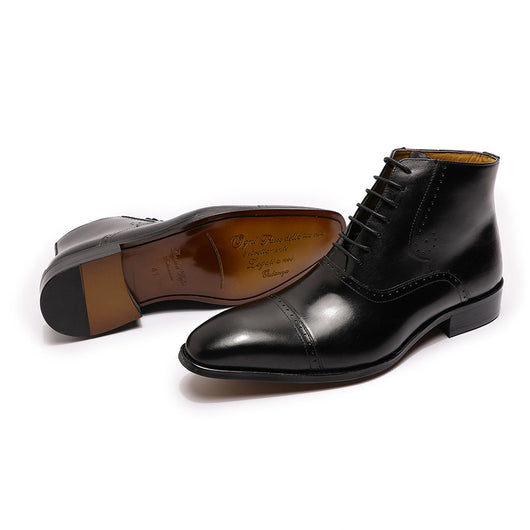 Botas Martin de Cuero con Cordones para Hombre - Talla Grande - Image 14