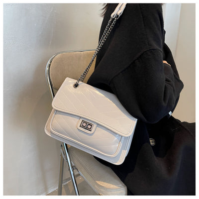 Bolso Mensajero Retro Texturizado Versátil para Mujer - Image 12