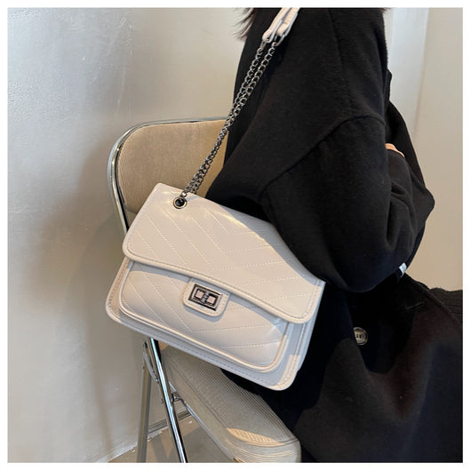Bolso Mensajero Retro Texturizado Versátil para Mujer - Image 12