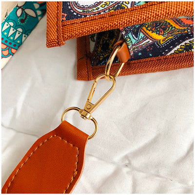 Bolso de Hombro Tejido en Paja Multicolor - Image 26