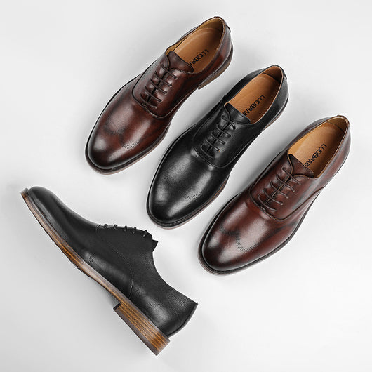 Zapatos Formales Hombre Estilo Británico Retro Pulido - Image 24