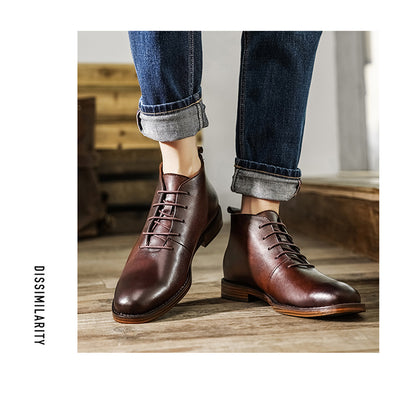 Botas de Cuero Premium para Hombre - Estilo Ejecutivo Inglés - Image 13