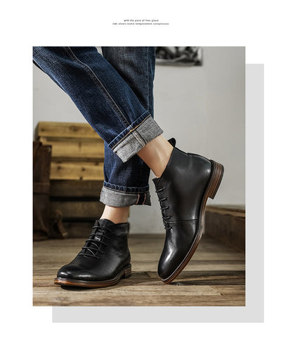 Botas de Cuero Premium para Hombre - Estilo Ejecutivo Inglés - Image 15