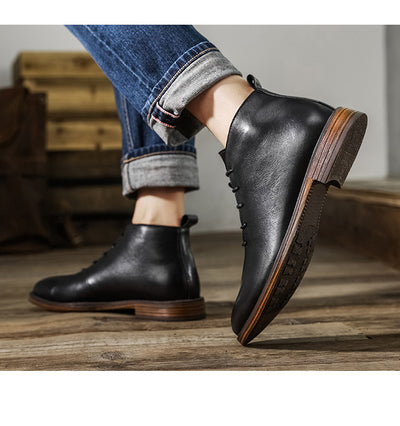 Botas de Cuero Premium para Hombre - Estilo Ejecutivo Inglés - Image 16