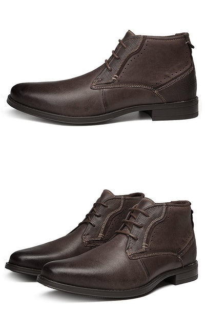 Botas Altas de Cuero Premium Estilo Caballero Inglés para Hombre - Image 18