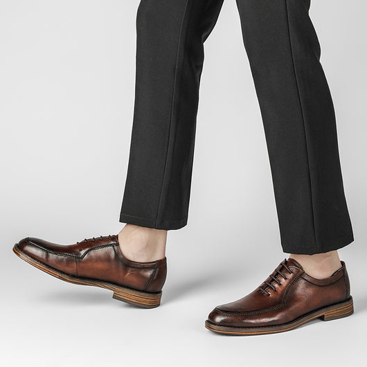 Zapatos de Vestir Ejecutivos Estilo Británico Clásico Pulido - Image 15