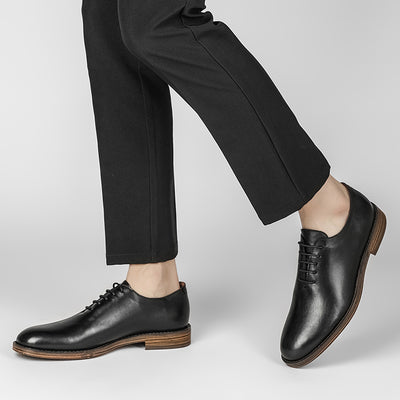 Zapatos de Negocios Estilo Británico Retro Pulido Baja Caña - Image 16
