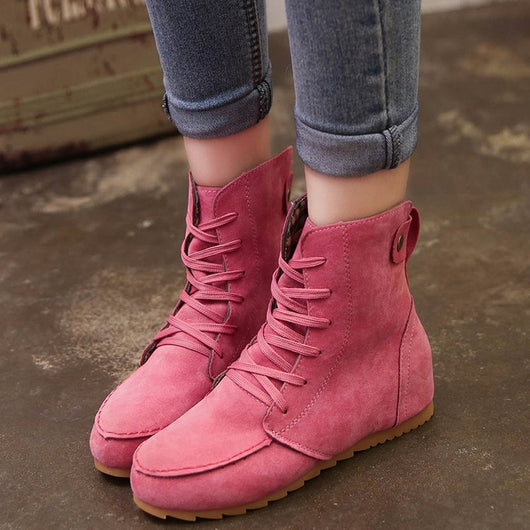 Botas con Cierre de Correa y Base Plana - Image 12